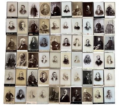Lot 128 - Victorian & Edwardian Photographic Cabinet Cards, around 230.