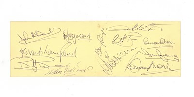 Lot 575 - Football Interest.- Incl. Bobby Moore
