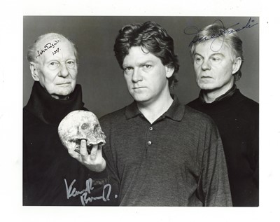Lot 173 - British Stage Actors.- Gielgud, Branagh and Jacobi