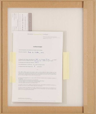 Lot 19 - Jacques-Henri Lartigue (1894-1986)