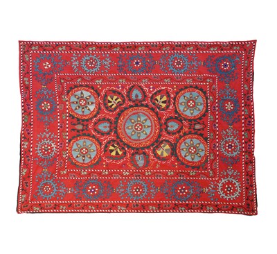 Lot 198 - Embroidered Suzani Panel