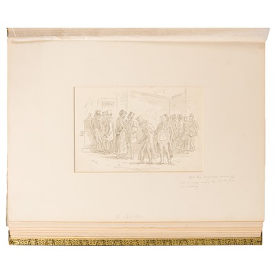 Lot 136 - Dickens: "Phiz" Original Drawings to Little Dorrit. 1857