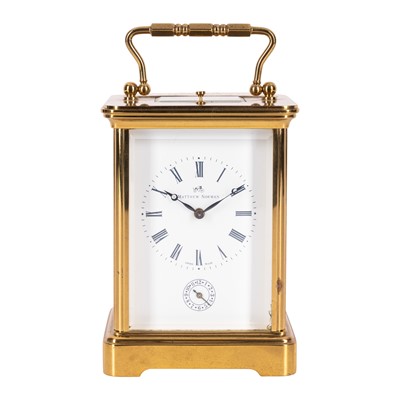 Lot 118 - Repeater carriage clock by Matthew Norman