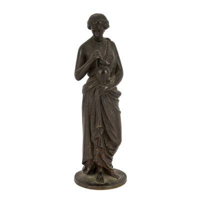 Lot 145 - A 19th century Grand Tour bronze figure of a lady