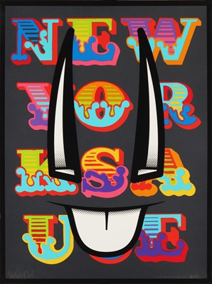 Lot 118 - D*Face and Ben Eine (British, b.1973 and British, b.1970)
