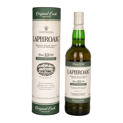Lot 374 - Laphroaig 10 year old - Original Cask Strength - 1 bottle