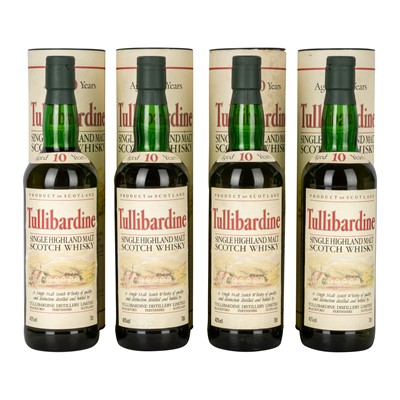 Lot 355 - Tullibardine 10 year old - 4 bottles
