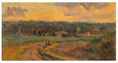 Lot 4 - Albert Marie Lebourg (French, 1849-1928)