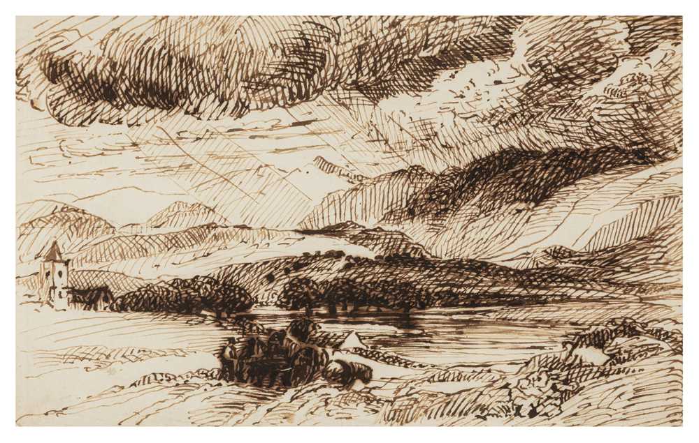 Lot 181 - Peter De Wint O.W.S (British, 1784-1849)