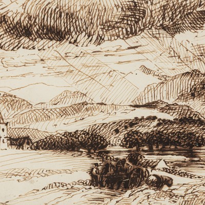 Lot 181 - Peter De Wint O.W.S (British, 1784-1849)