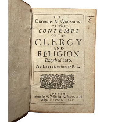 Lot 20 - Religion: Eachard (John) and others