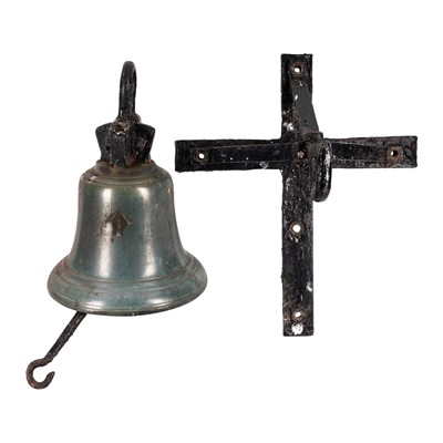 Lot 86 - A WWII period RAF Scramble or RN Ship's bronze bell