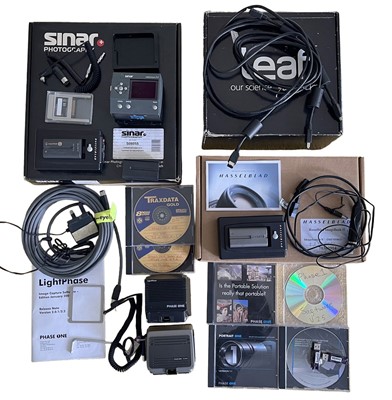 Lot 173 - Phase One, Hasselblad & Sinar Digital Backs & Accessories. ALL UNTESTED.