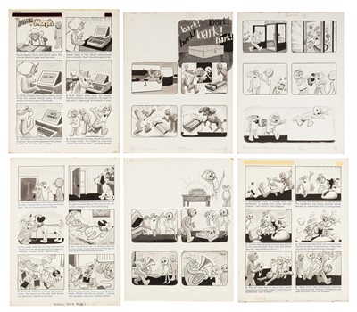 Lot 194 - Mevin (Bill) Illustrator. Original storyboards. Amazing Adventures of Morph (28)