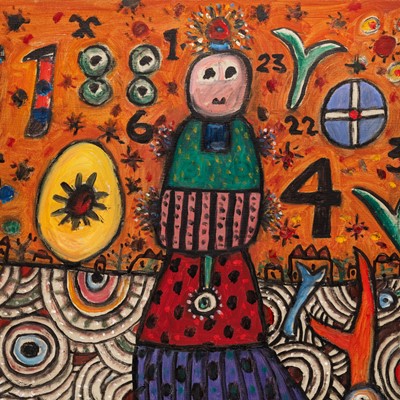 Lot 106 - Alan Davie C.B.E. R.A. (British, 1920-2014)