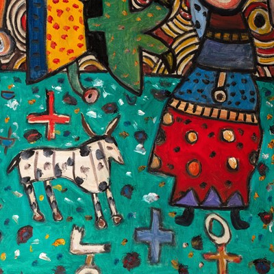 Lot 106 - Alan Davie C.B.E. R.A. (British, 1920-2014)