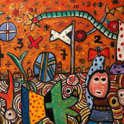 Lot 106 - Alan Davie C.B.E. R.A. (British, 1920-2014)