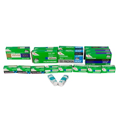 Lot 371 - A Selection of 120 Colour Film