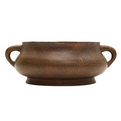 Lot 149 - A Chinese bronze bombe censer, 19th - 20th century