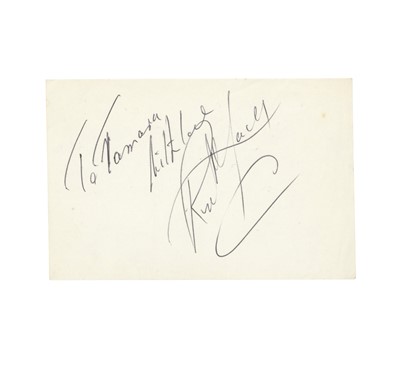 Lot 35 - Autograph Album.- Actors & Entertainers