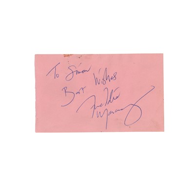 Lot 367 - Mercury (Freddie)