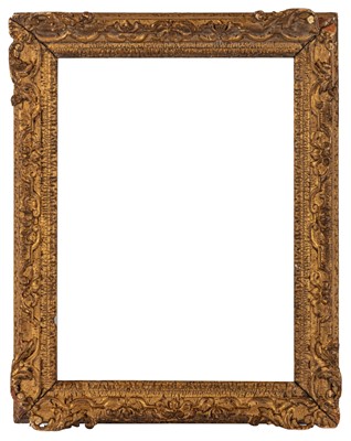 Lot 234 - An English 18th Century carved, pierced and gilded frame