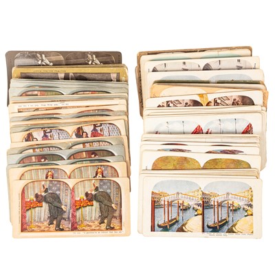 Lot 35 - A Collection of Stereocards, c.1890-1910