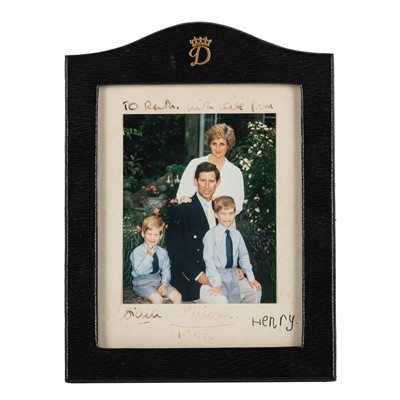 Lot 500 - Diana, Princess of Wales & Princes William and Harry