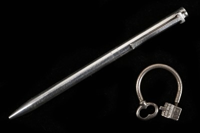 Lot 458 - Tiffany silver ballpoint pen and a Tiffany...