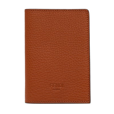 Lot 364 - Fendi Tan Passport Cover Holder