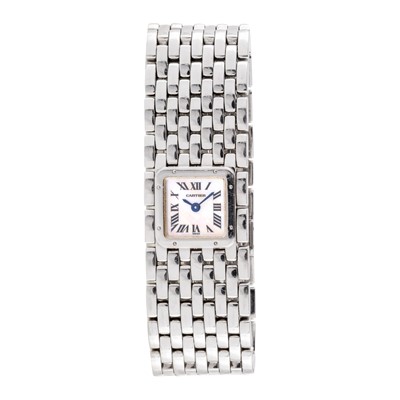 Lot 69 - Cartier 'Panthere Ruban' Bracelet Watch