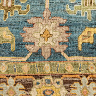 Lot 86 - An Arts & Crafts design carpet