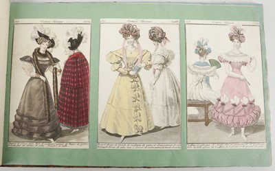 Lot 507 - A late regency scrap album of hand coloured...