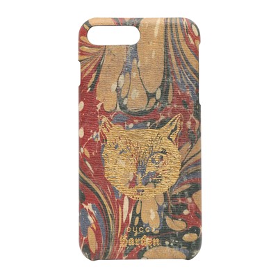 Lot 385 - Gucci Multi Cat Garden I IPhone Case 8 Plus