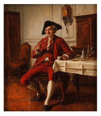 Lot 109 - Eugène Benjamin Fichel (French, 1826-1895)