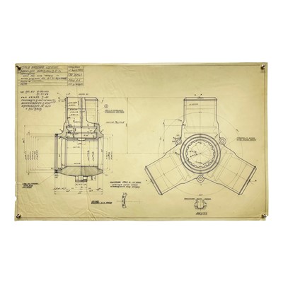 Lot 210 - Caproni aviation.