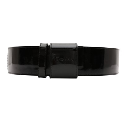 Lot 466 - Tritone Furs Black Wide Belt