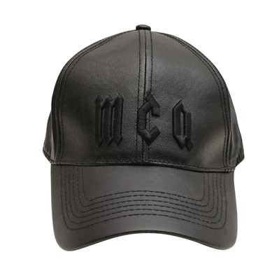 Lot 433 - McQueen Black Logo Baseball Hat