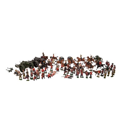 Lot 174 - A group of assorted Britain's Ltd soldiers and guns