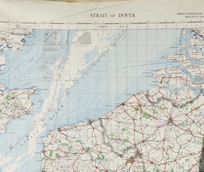 Lot 516 - Folio of maps; mainly air and ordnance issue,...