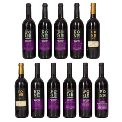 Lot 125 - Four Corners Merlot - 11 bottles