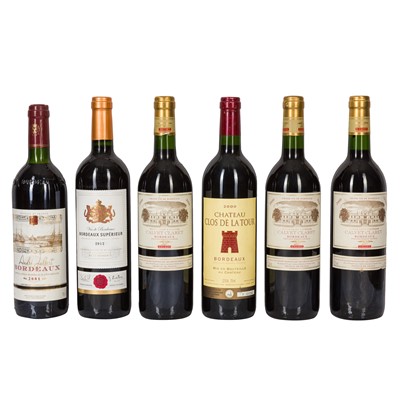 Lot 142 - Mixed Bordeaux - 6 bottles
