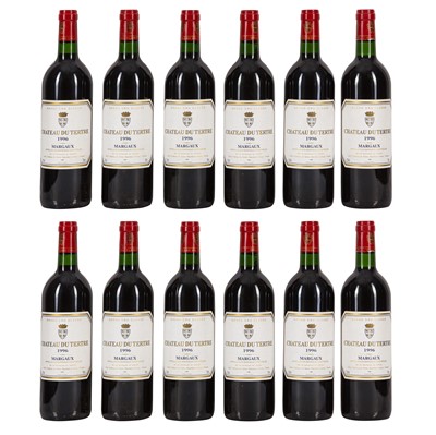 Lot 86 - Chateau du Tertre 1996 – 12 bottles in open OWC