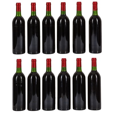 Lot 94 - Chateau Belair 1990 – 12 bottles in open OWC
