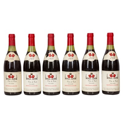 Lot 150 - J Montil et Fils Cotes de Nuit Village 1976 - 6 bottles