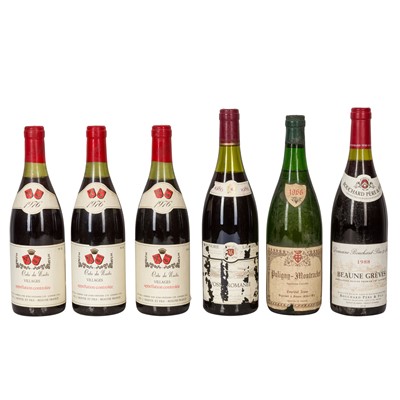 Lot 165 - Mixed Burgundy - 6 bottles