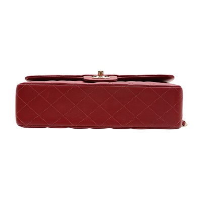 Lot 23 - Chanel Burgundy Medium Classic Double Flap Bag