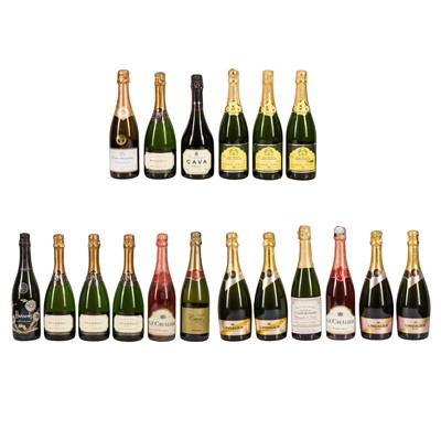 Lot 234 - An Array of Sparkling Wines - 18 bottles