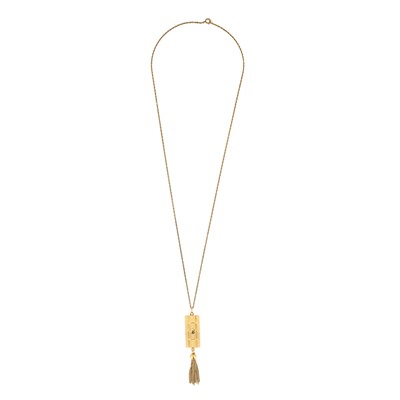 Lot 80 - A watch pendant necklace