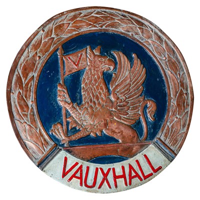 Lot 416 - Vauxhall Motors Dealership Wall Hanging Roundel
